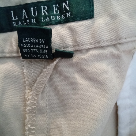 Ralph Lauren size 10 Women's Khaki Capris - Picture 2 of 9